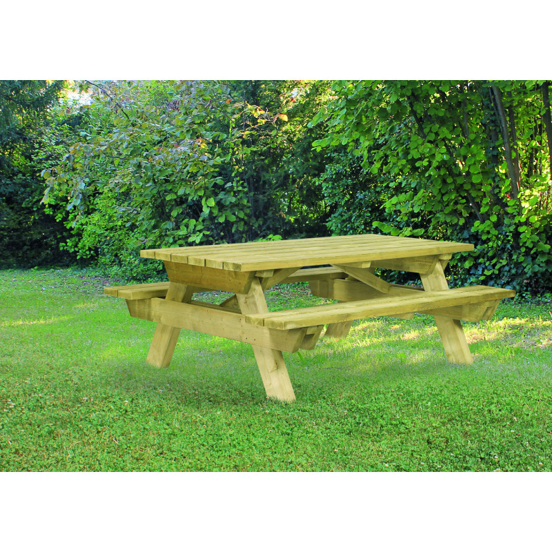 MESA PICNIC DE MADERA CANADÁ