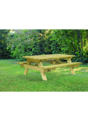 MESA PICNIC DE MADERA CANADÁ