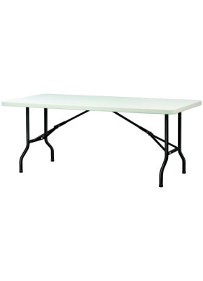 MESA PLEGABLE POLIETILENO 183 X 76 CM