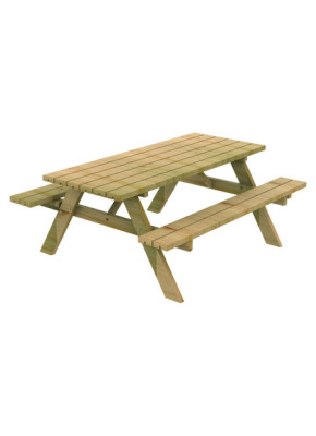 MESA PICNIC DE MADERA ASTURIAS