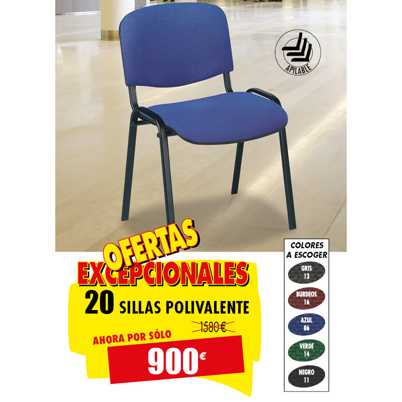 20 SILLAS POLIVALENTE