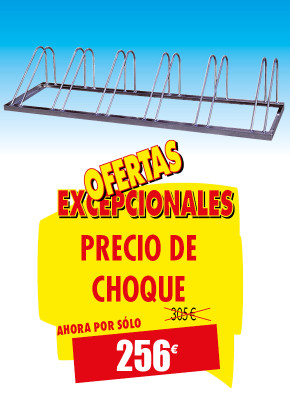 PRECIO DE CHOQUE APARCABICIS DINAMARCA