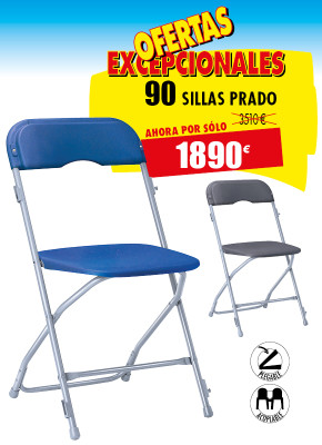 90 SILLAS MULTIUSOS PRADO