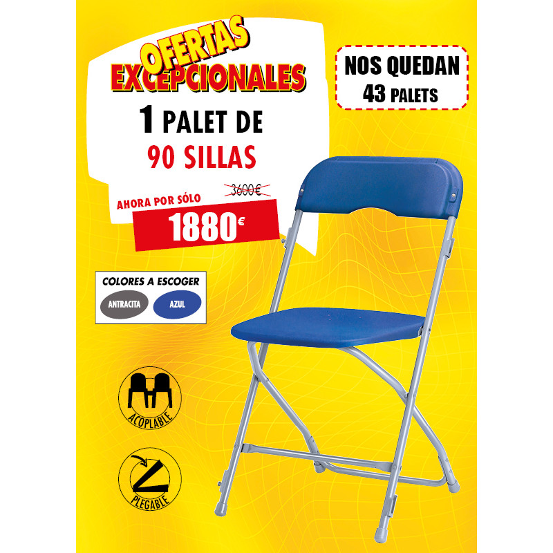 90 SILLAS MULTIUSOS PRADO