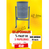 5 PAPELERAS METÁLICA BOLOÑA