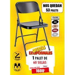 60 SILLAS METÁLICAS