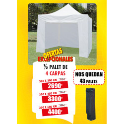 4 CARPAS PLEGABLES FIESTA...