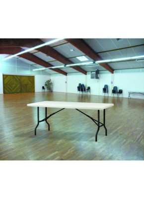 MESA PLEGABLE POLIETILENO 1830 X 760 MM