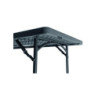 MESA DE POLIETILENO GAMA GRIS - ANCHO 760 MM