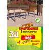 3 BANCOS PUBLICOS ECOCITY + DE REGALO 1 PAPELERA