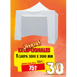 1 CARPA PLEGABLE FIESTA 3 X...