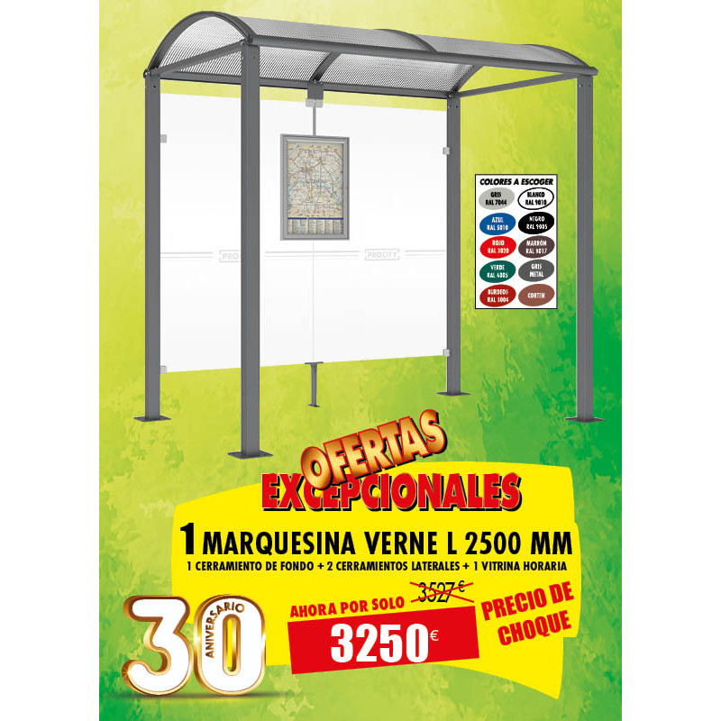 MARQUESINA ESCOLAR VERNE PRECIO DE CHOQUE