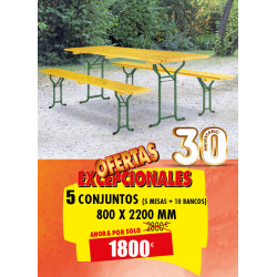 5 CONJUNTOS RECEPCIÓN