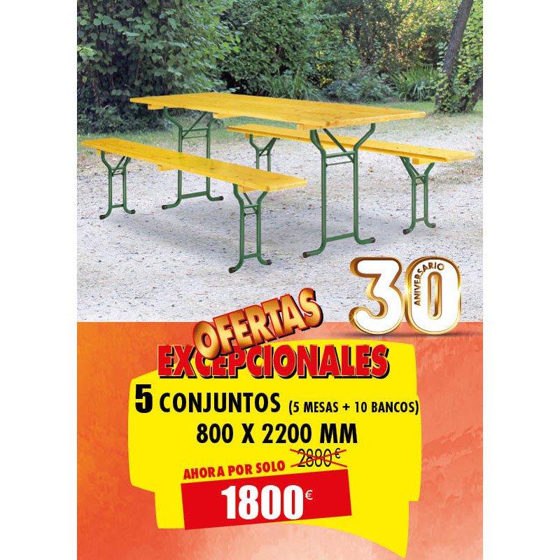 5 CONJUNTOS RECEPCIÓN