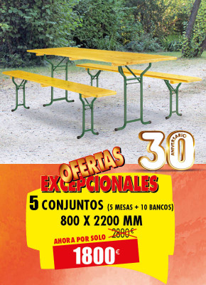 5 CONJUNTOS RECEPCIÓN