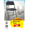 20 SILLAS PLEGABLES ROMA + 1 CARRO