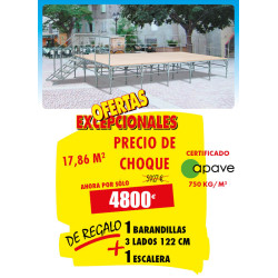 ESCENARIO MULTIUSOS 3.66 X...