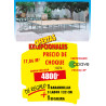 ESCENARIO MULTIUSOS 3.66 X 4.88 M PRECIO DE CHOQUE