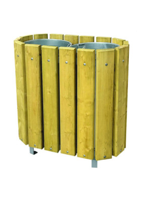 CUBETA 63 L PARA PAPELERA RONDA