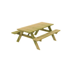 MESA PICNIC DE MADERA ASTURIAS