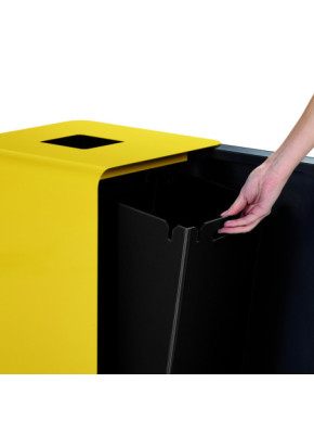 PAPELERA DE RECICLAJE CUBATRI