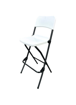 TABURETE PLEGABLE BLANCO