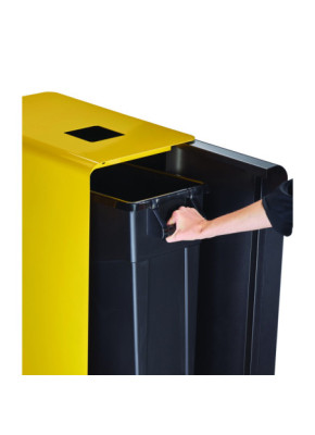 PAPELERA DE RECICLAJE CUBATRI