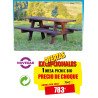PRECIO DE CHOQUE MESA PICNIC PARQUE BIO