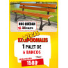 6 BANCOS PARA PARQUES MALU
