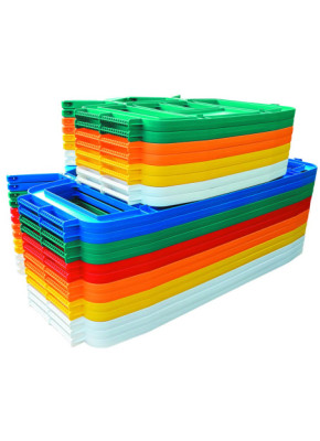 VALLA DE SEGURIDAD DE PLÁSTICO