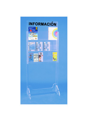 MUEBLE EXPOSITOR ZIGZAG