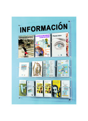 MUEBLE EXPOSITOR ZIGZAG