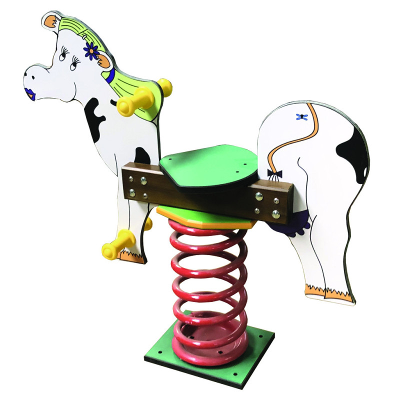 BALANCÍN DE MUELLE LA VACA CLARABELLA