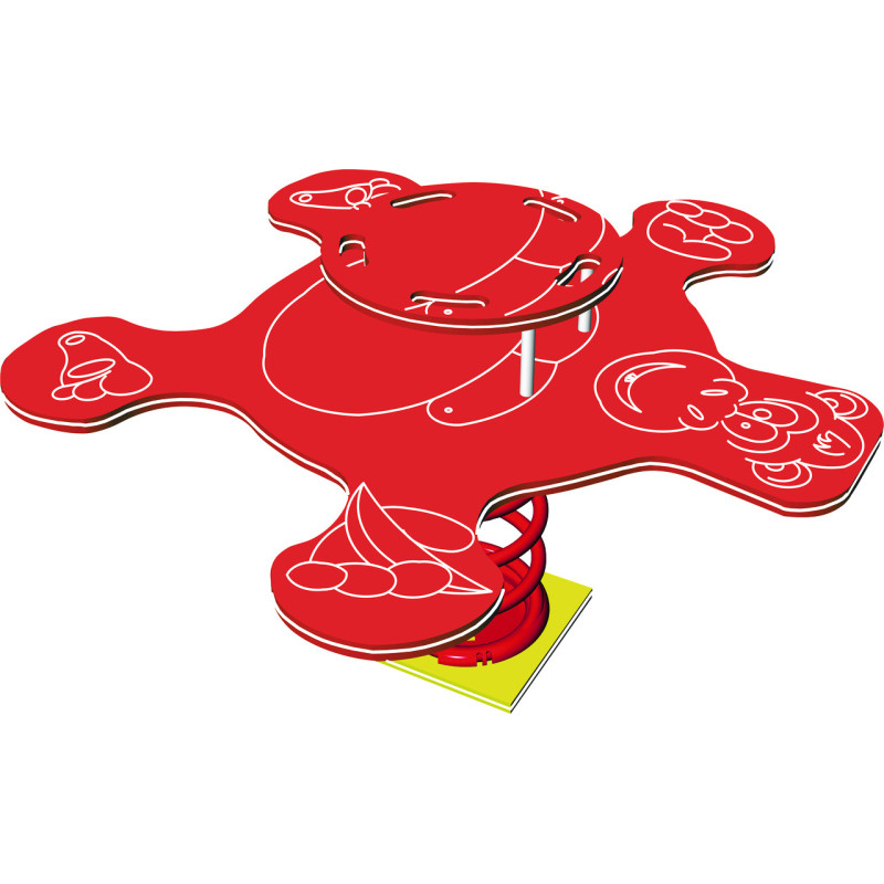 JUEGO DE MUELLE EL GORILA