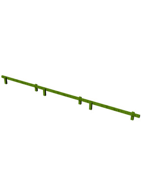 CIRCUITO BIOSALUDABLE PARA NIÑOS - BARRA DE EQUILIBRIO