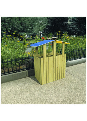 PAPELERA DE RECICLAJE ECOLÓGICA DÚO