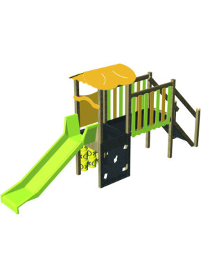 CONJUNTO DE JUEGOS INFANTILES BOTÓN DE ORO