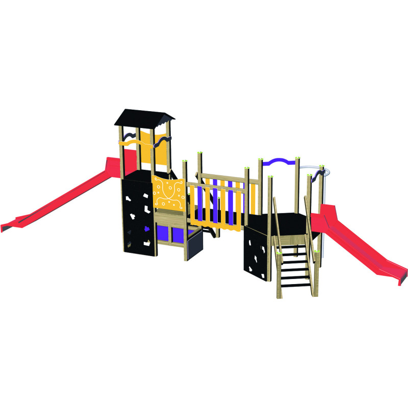 ESTRUCTURA INFANTIL LA CAZA DEL TESORO