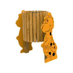 PAPELERA PARA PARQUES DRAGÓN