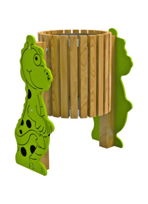 PAPELERA PARA PARQUES DRAGÓN