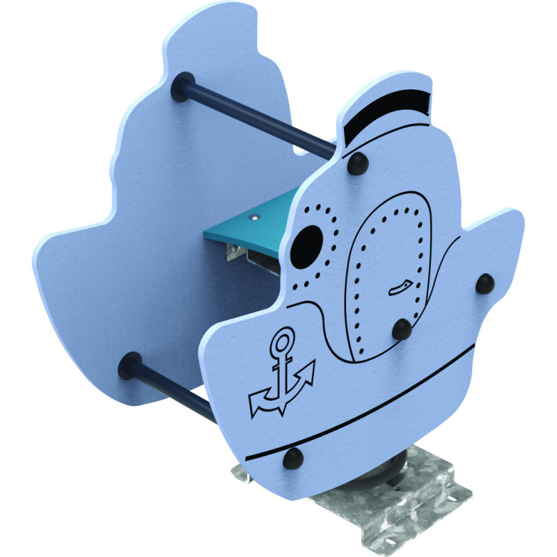 JUEGO DE MUELLE PARA PARQUE INFANTIL EL BARCO