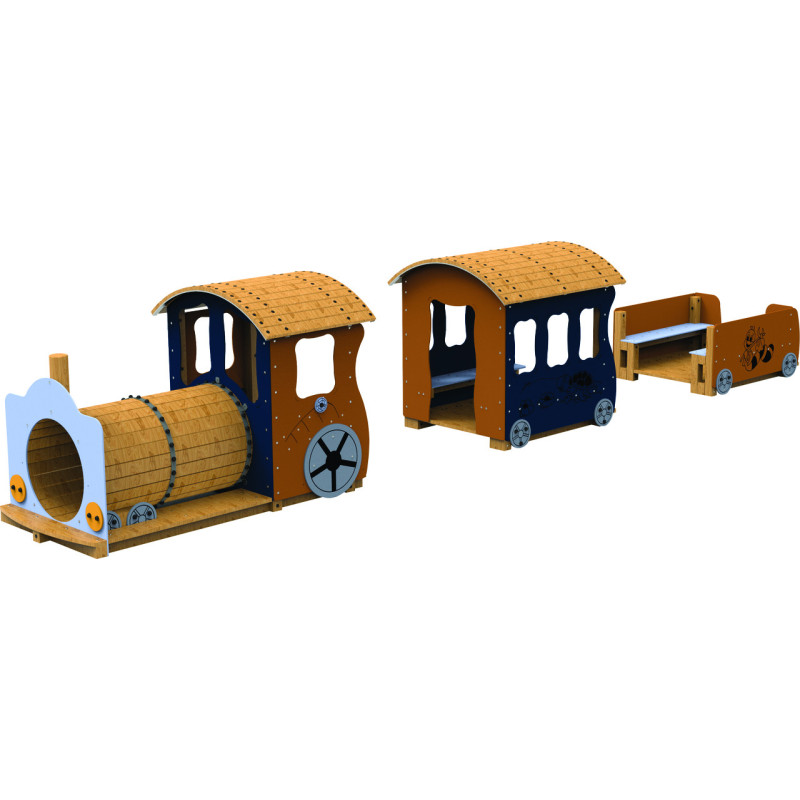 CONJUNTO DE JUEGOS INFANTILES EL TREN