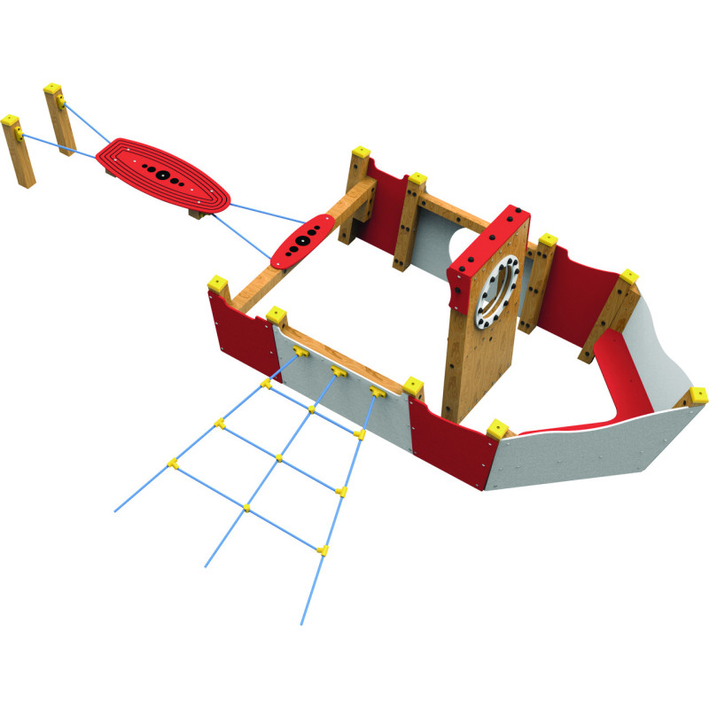 ESTRUCTURA INFANTIL EL BARCO DE PESCA