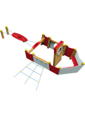 ESTRUCTURA INFANTIL EL BARCO DE PESCA
