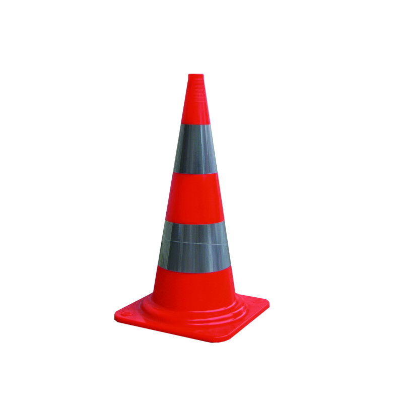 CONOS DE OBRAS REFLECTANTES - LOTE DE 5