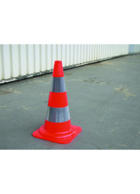 CONOS DE OBRAS REFLECTANTES - LOTE DE 5