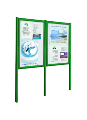 KIT POSTES PARA VITRINA 60 X 40 MM