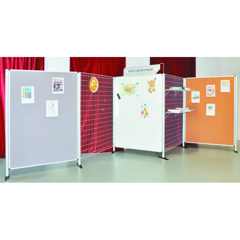 MAMPARA Y PANEL MODULABLE DE EXPOSICIÓN