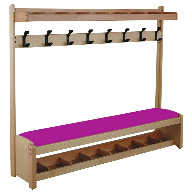 BANCO VESTUARIO ESCOLAR MODULABLE