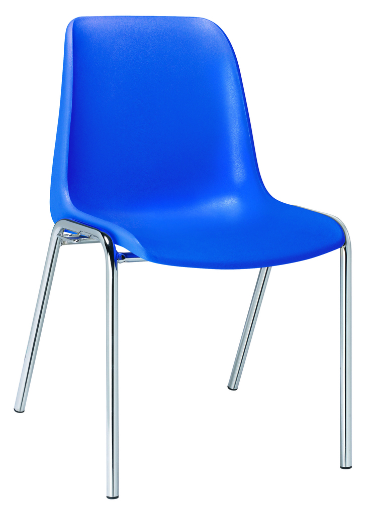 silla apilable para collectividad